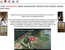 Tablet Screenshot of campingecho.pl